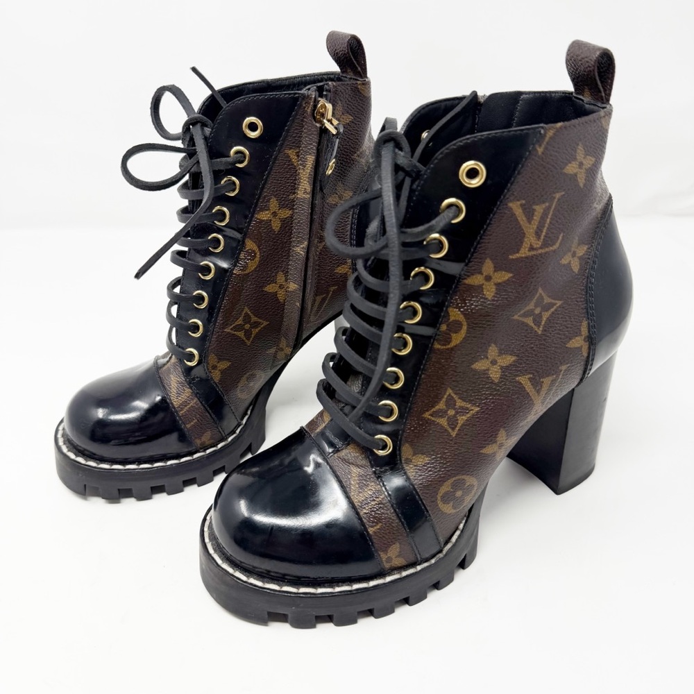 Louis Vuitton Star Trail Leather Ankle Boots Womens Size IT 36.5 / US 6.5 - Picture 15 of 15